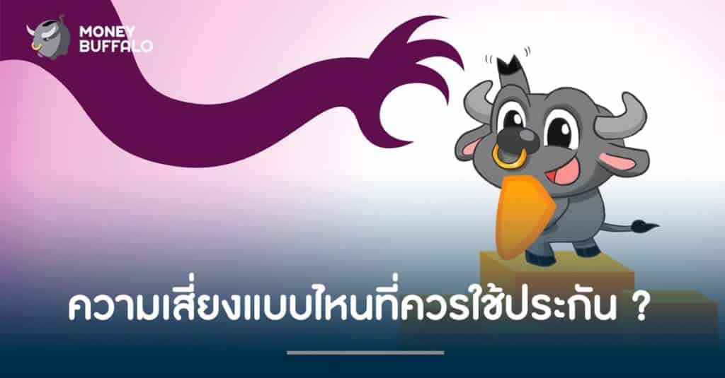 ความเสี่ยงแบบไหนที่ควรใช้ "ประกัน" ?