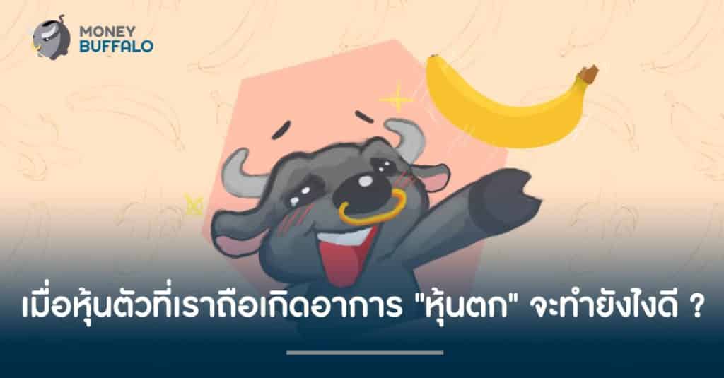 เมื่อหุ้นตัวที่เราถือเกิดอาการ "หุ้นตก" จะทำยังไงดี ?