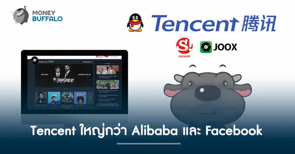 "Tencent" บริษัทไอทียักษ์ใหญ่สัญชาติจีน ใหญ่กว่า Alibaba และมูลค่ามากกว่า Facebook