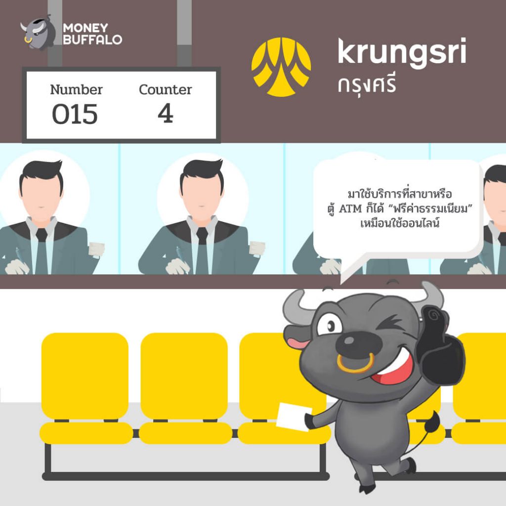 ใครๆก็แจกฟรีค่าธรรมเนียม แต่ป๋ากรุงศรีจัดหนัก แจกเงินให้ฟรีเลย!