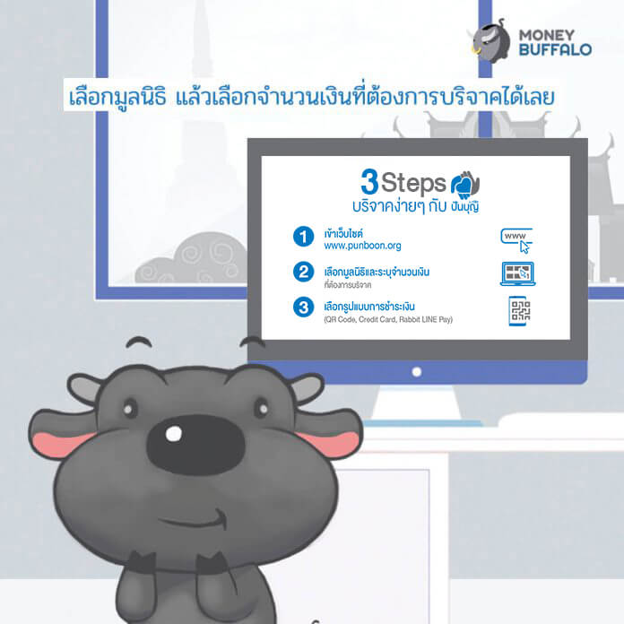 ทำบุญยุคดิจิทัล ไม่ต้องสงสัยว่าบุญไปไหน สะดวกฉับไว ได้ลดหย่อนภาษี