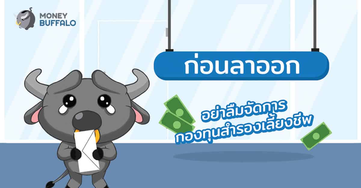 ก่อนลาออก.. อย่าลืมจัดการ "กองทุนสำรองเลี้ยงชีพ"