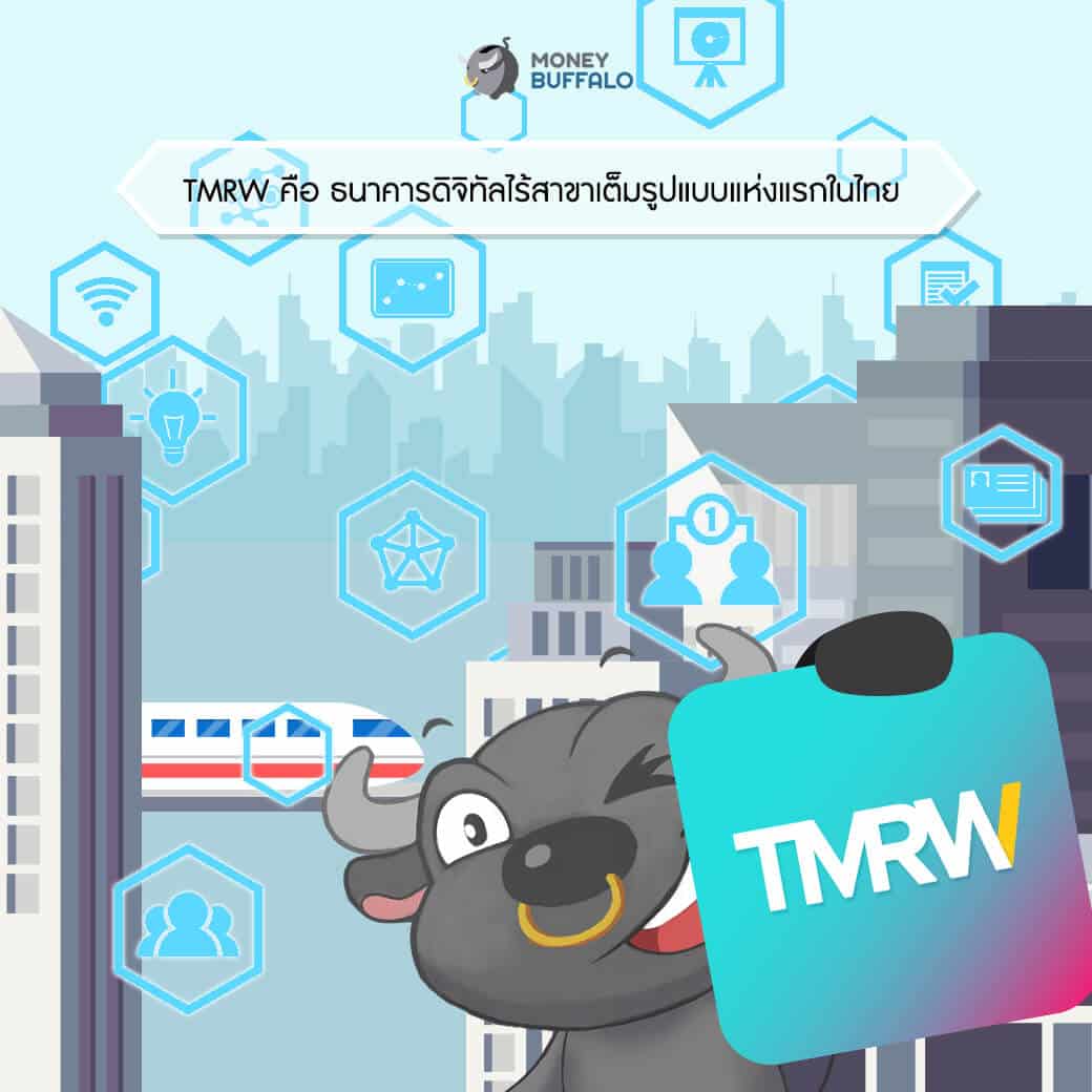 TMRW ธนาคารดิจิทัลของคน GEN Y
