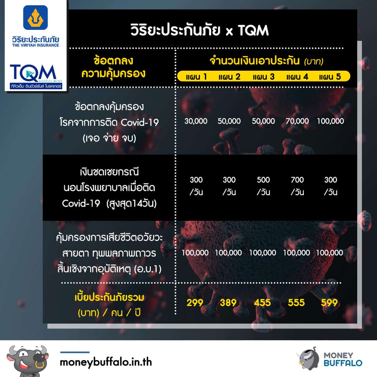 เลือกซื้อ "ประกัน" คุ้มครอง Covid-19 ตัวไหนดี ?