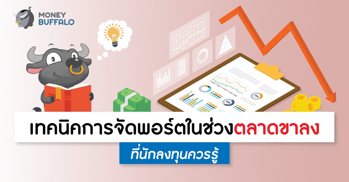 เทคนิคจัดพอร์ตในช่วงตลาดขาลง