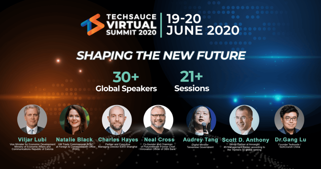 ธุรกิจจะเป็นอย่างไรหลังจบโควิด-19 หาคำตอบได้ที่งาน "Techsauce Virtual Summit 2020"