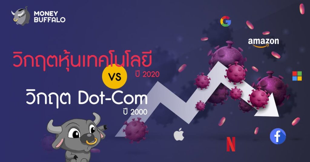 วิกฤต "หุ้นเทคโนโลยี" ปี 2020 vs วิกฤต Dot-Com ปี 2000