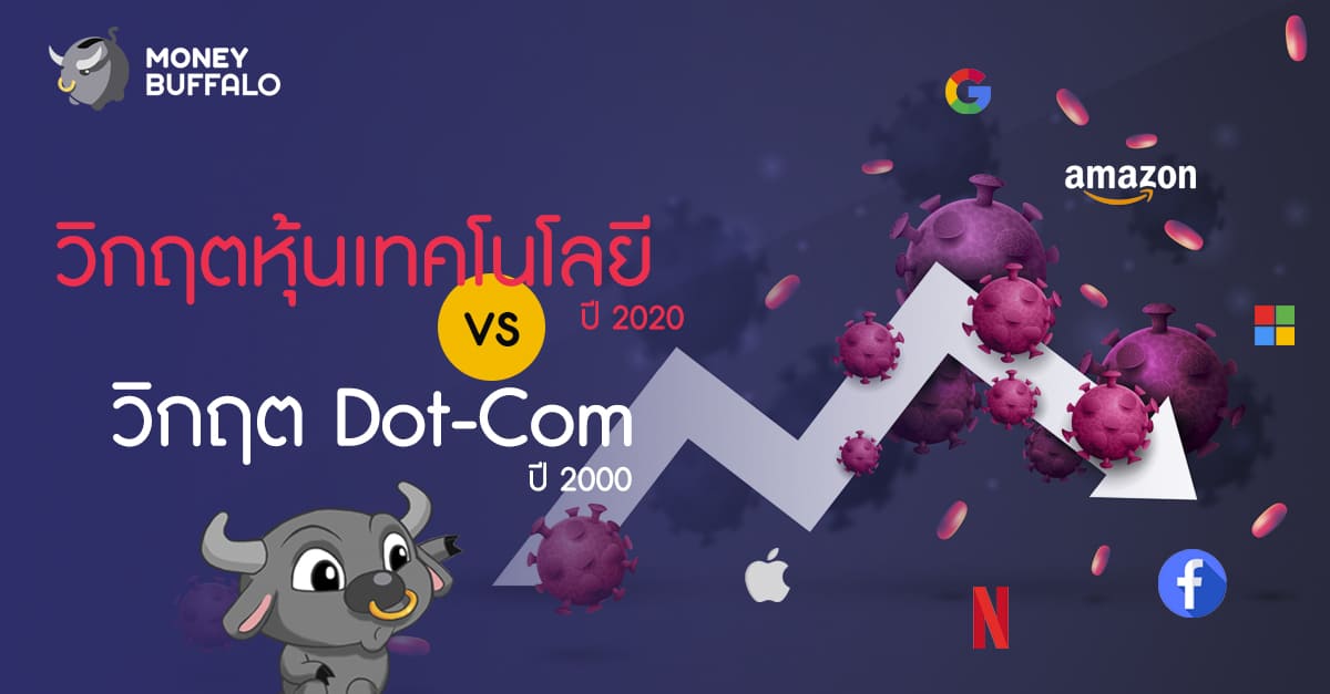วิกฤต "หุ้นเทคโนโลยี" ปี 2020 vs วิกฤต Dot-Com ปี 2000