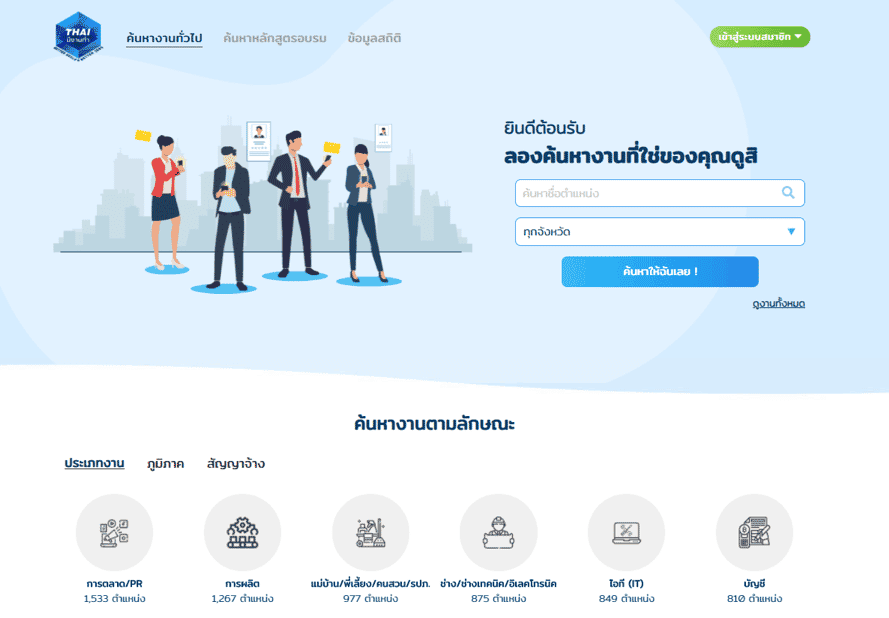 [สรุปโพสต์เดียวจบ] "โครงการไทยมีงานทำ" รับสมัคร 52,000 ตำแหน่ง มีงานอะไรให้ทำบ้าง ?