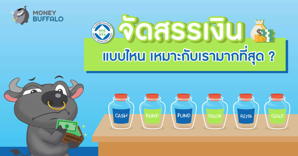 จัดสรรสินทรัพย์ Asset Allocation สถาบันคุ้มครองเงินฝาก