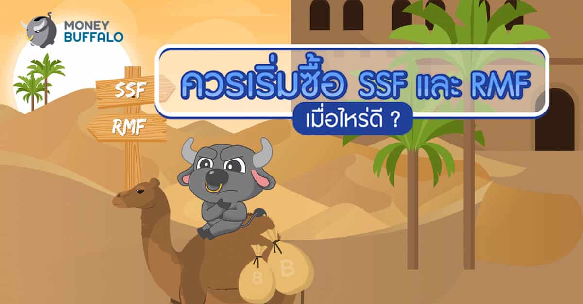 SSF RMF กองทุนบัวหลวง ลดหย่อนภาษี