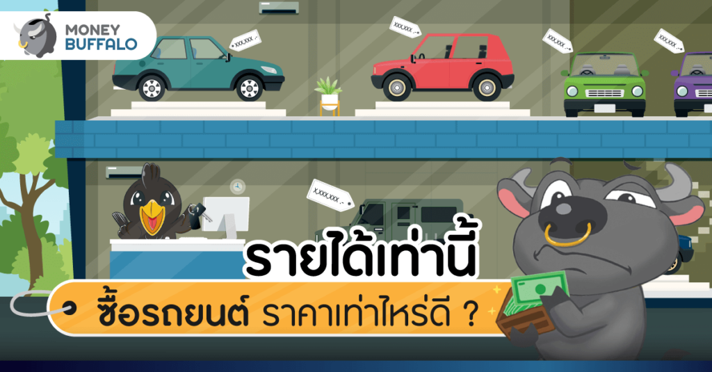 รายได้เท่านี้ ซื้อ "รถยนต์" ราคาเท่าไหร่ดี ?