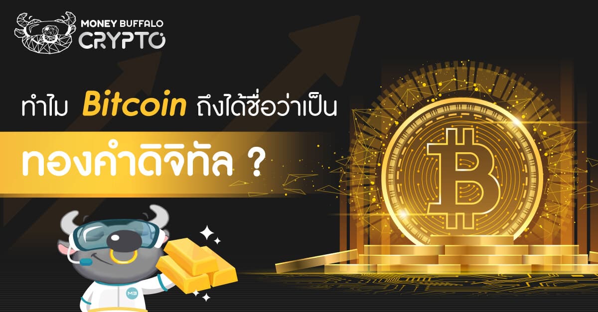 ทำไม “Bitcoin” ถึงได้ชื่อว่าเป็นทองคำดิจิทัล ? - Money Buffalo