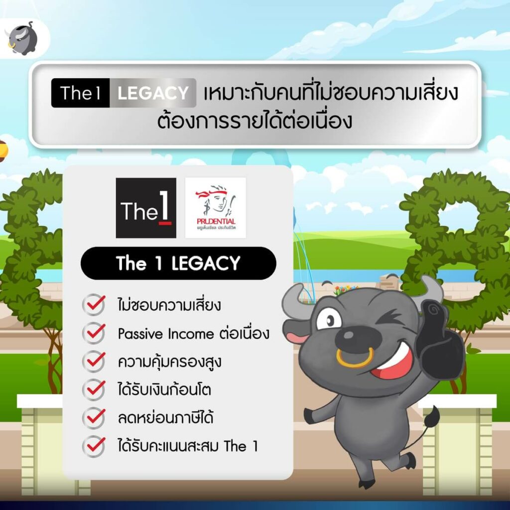 สร้างอนาคตไปกับ The 1 Legacy จ่ายเบี้ยสั้น 8 ปี แต่คุ้มครองยาวถึงอายุ 88 ปี