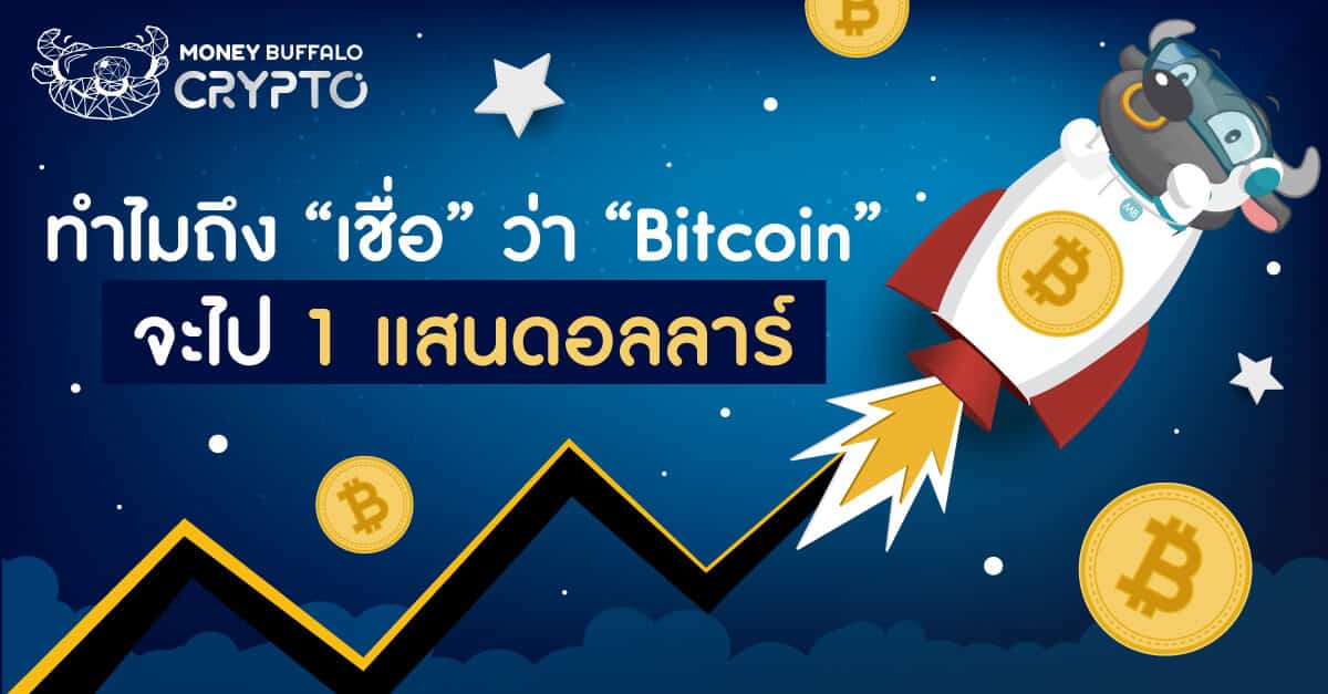 ทำไมถึง “เชื่อ” ว่า “Bitcoin” จะไป 1 แสนดอลลาร์