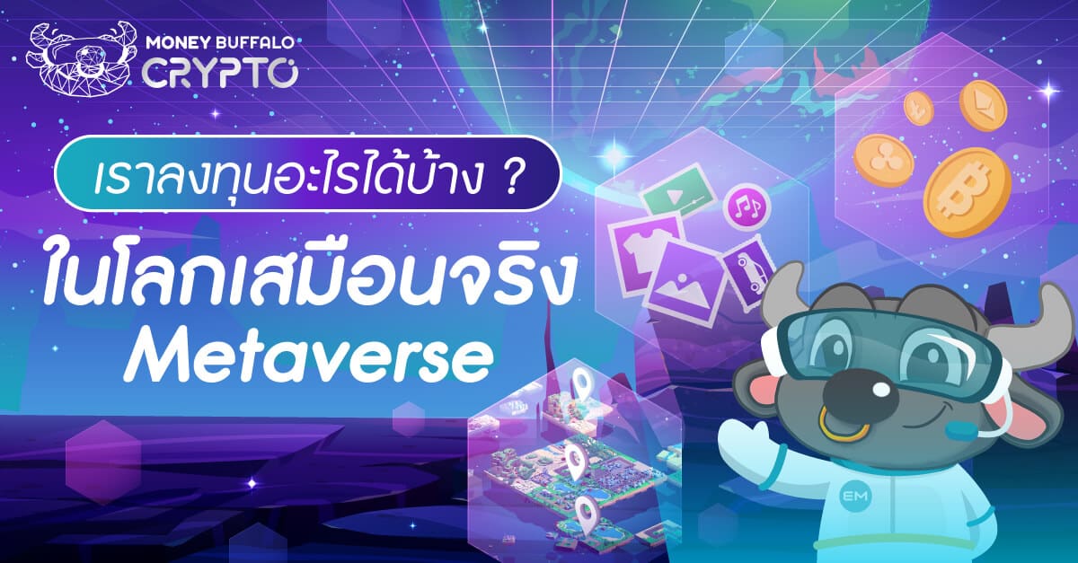 เราลงทุนอะไรได้บ้าง ? ในโลกเสมือนจริง Metaverse
