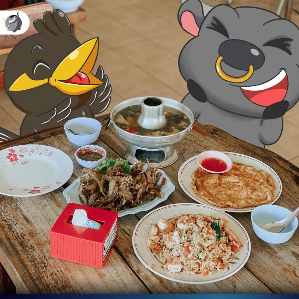 อาหาร ลำตะคอง