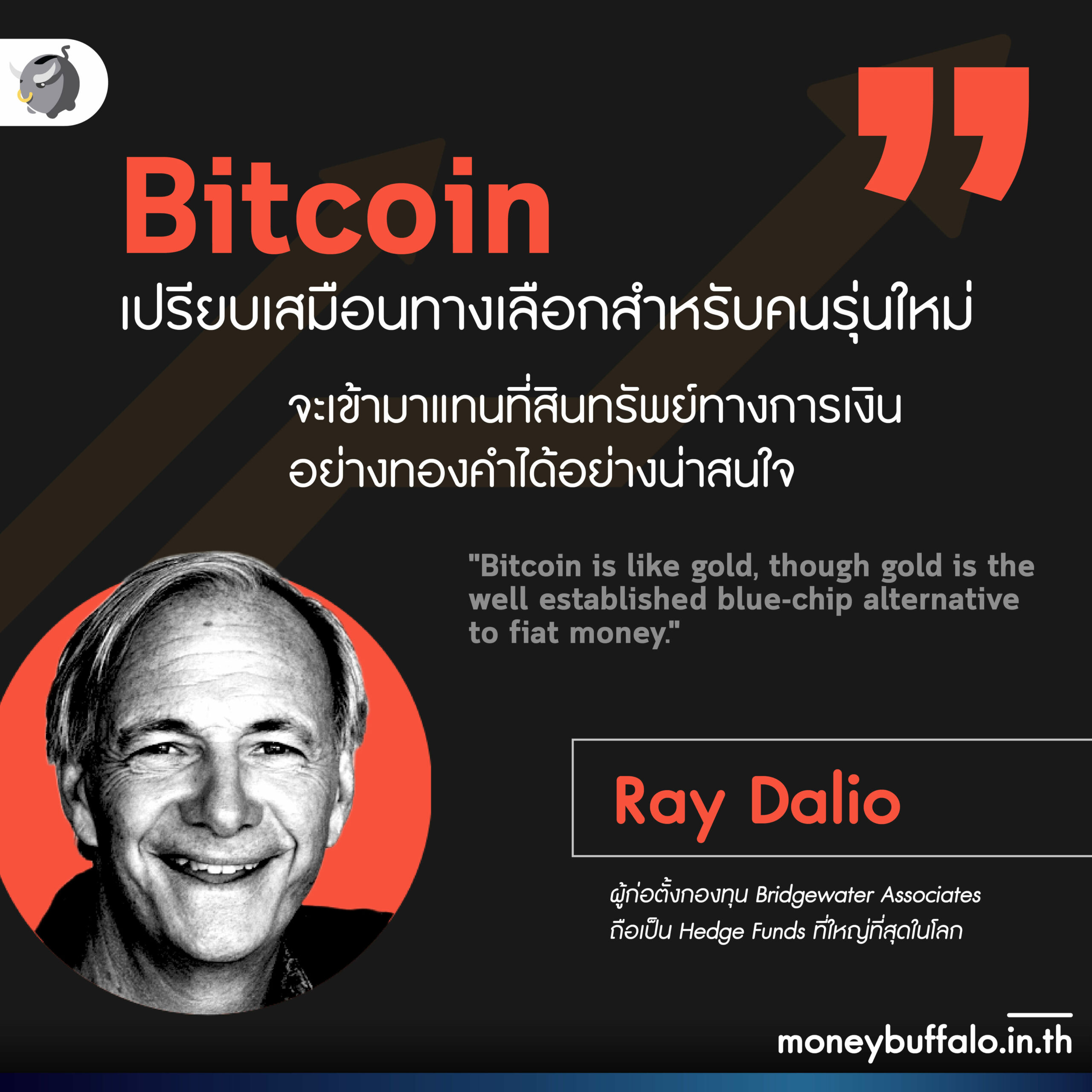 ทำไม Ray Dalio ถึงมองว่า “Bitcoin เป็นทองคำของคนรุ่นใหม่” 
