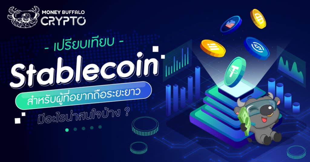 เปรียบเทียบ Stablecoin สำหรับผู้ที่อยากถือระยะยาว มีอะไรน่าสนใจบ้าง ?