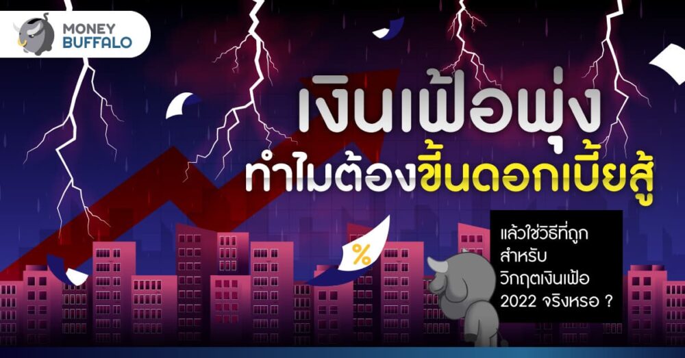แก้เงินเฟ้อยังไง ทำไมต้องขึ้นดอกเบี้ย - วิกฤตเงินเฟ้อ 2022 แก้ได้จริงมั้ย