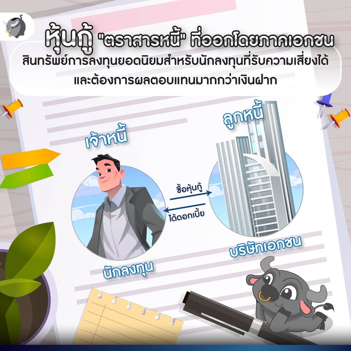 "ตราสารหนี้"