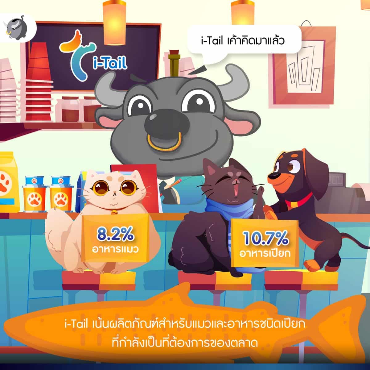 ตลาดอาหารแมว
