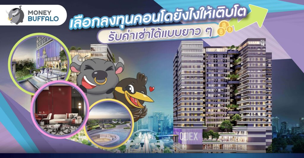 เลือกลงทุนคอนโดยังไงให้เติบโต รับค่าเช่าได้แบบยาว ๆ กับ Whizdom COEX