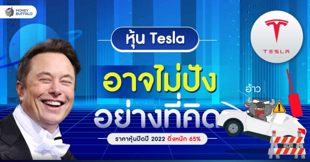 ส่องสาเหตุที่ หุ้น Tesla อาจไม่ดีอย่างที่คิด ปี 2022 หุ้นตก 65%