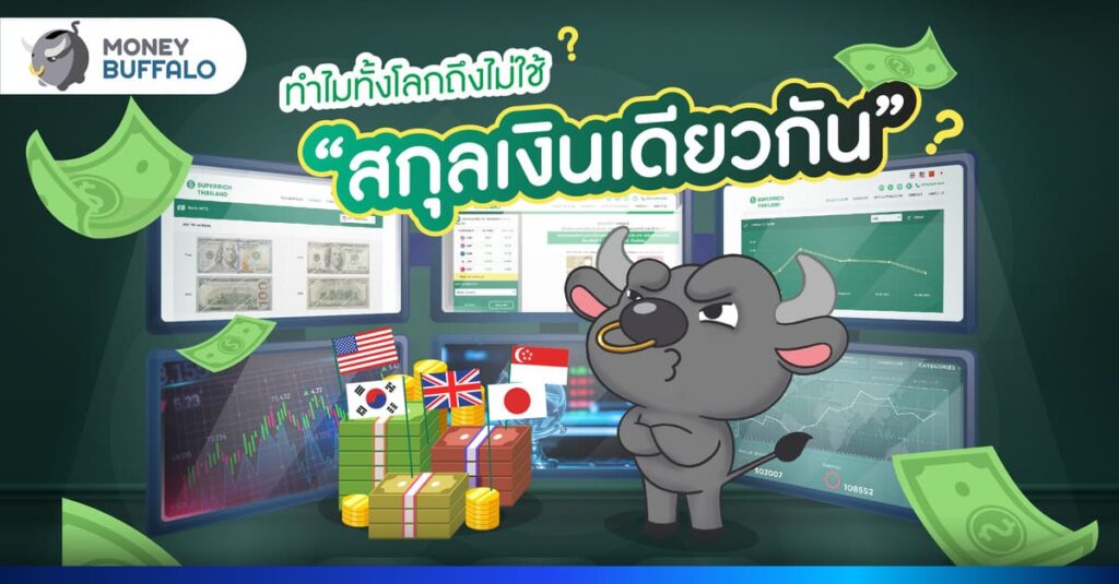 ทำไมทั้งโลกถึงไม่ใช้สกุลเงินเดียวกัน by Superrich Thailand สีเขียว