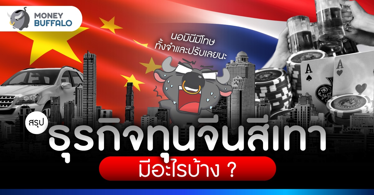 สรุปธุรกิจ ทุนจีนสีเทา มีอะไรบ้าง กระทบคนไทยยังไง ?