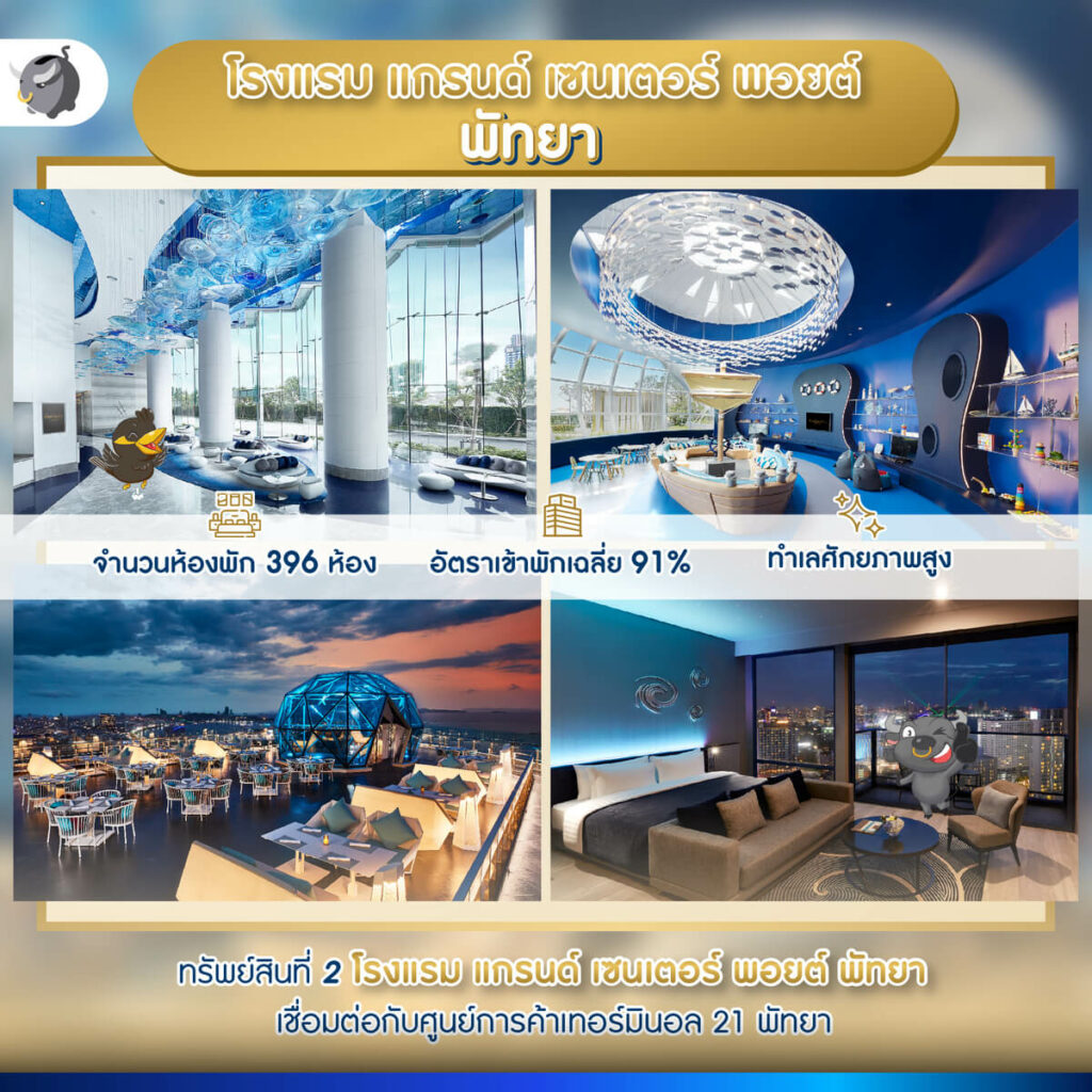 LHHOTEL กองรีทโรงแรมที่ใหญ่ที่สุดในประเทศไทย เตรียมลงทุนโรงแรมใหม่พัทยา