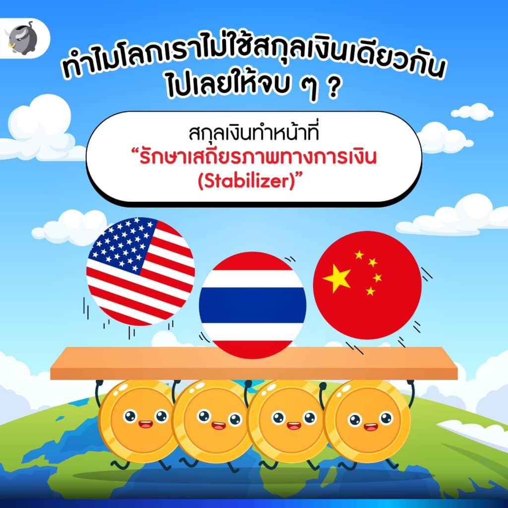 ทำไมโลกเราไม่ใช้สกุลเงินเดียว