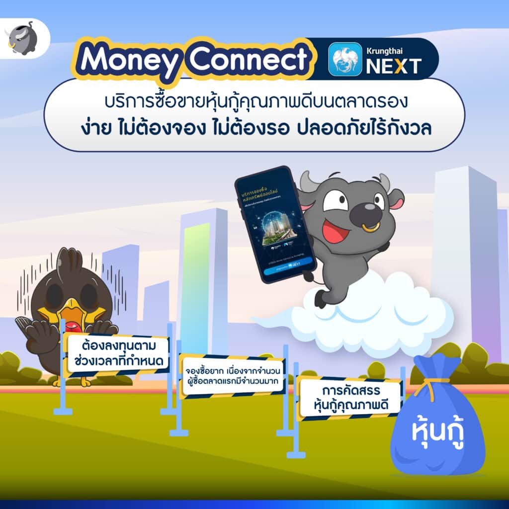 บริการ "Money Connect" บนแอป Krungthai NEXT