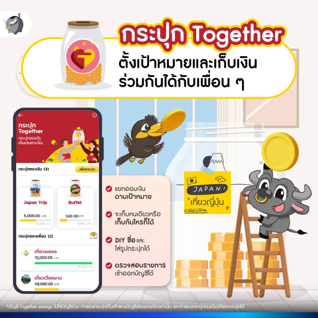 บัญชีที่ 4: กระปุก Together