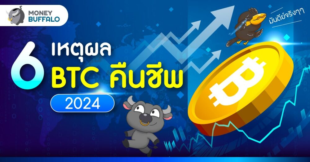Welcome Back Bitcoin 2024 ถึงเวลาลงทุนแล้วหรือยัง ?