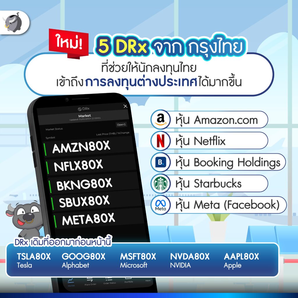 DRx ที่เพิ่งออกใหม่มาอีก 5 ตัว