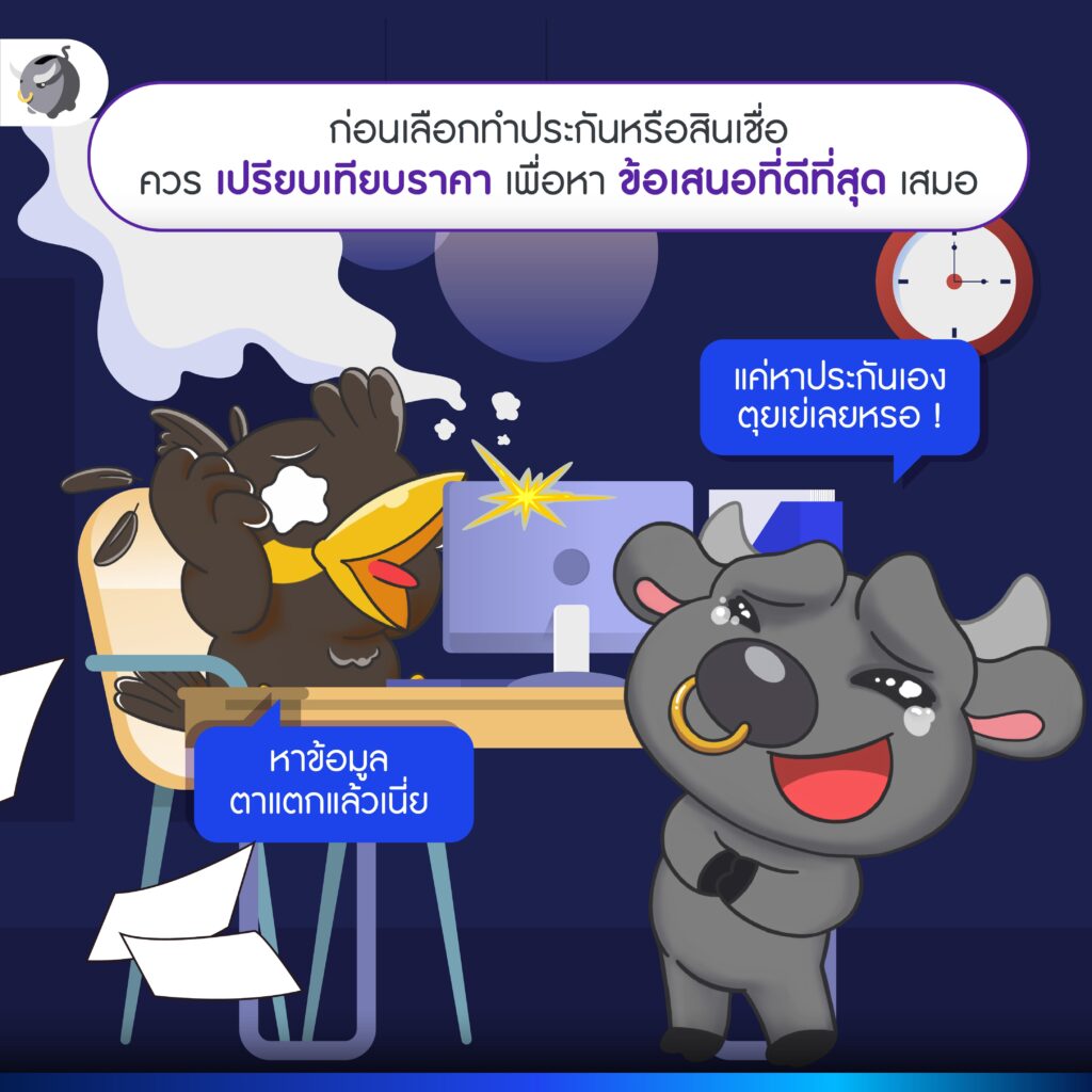 เว็บไซต์เปรียบเทียบราคาประกันภัยรถยนต์ ประกันมะเร็ง และสินเชื่อรถยนต์