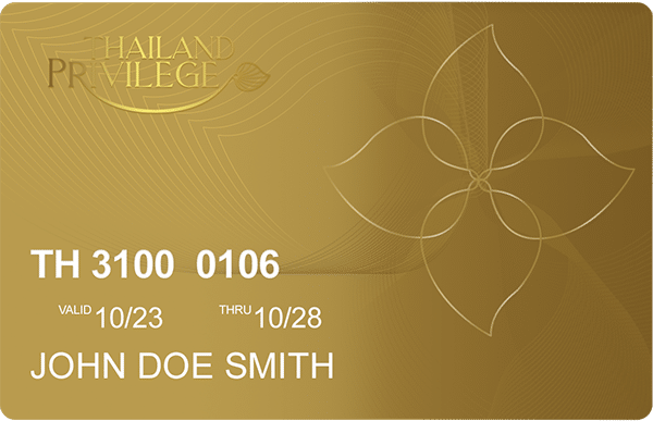 Thailand Privilege Visa บัตร GOLD