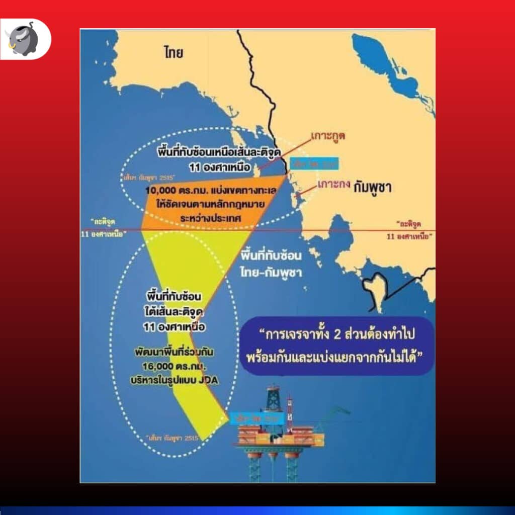 เกาะกูด พื้นที่พิพาทไทย-กัมพูชา แหล่งน้ำมัน 10 ล้านล้านบาท