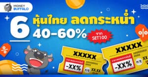 6 หุ้นไทย Flash Sale ลดกระหน่ำ 40-60% จาก SET100